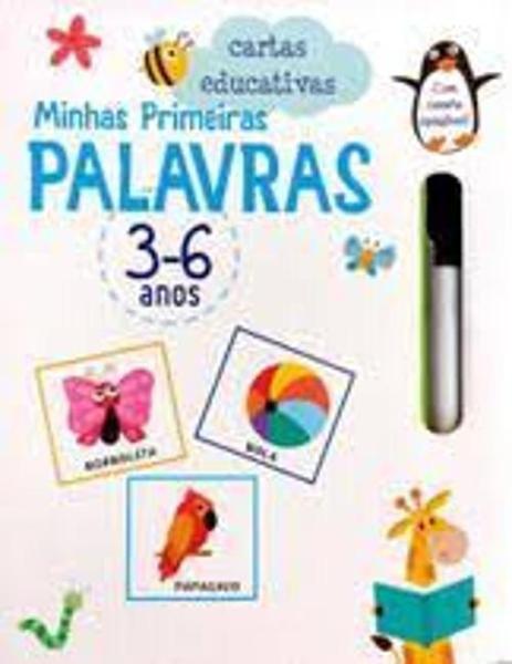 Imagem de Cartas educativas - minhas primeiras palavras