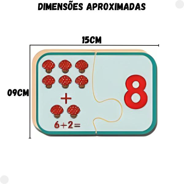 Imagem de Cartas educativo Descobrindo Matemática Be-a-Ba 0420 - Nig