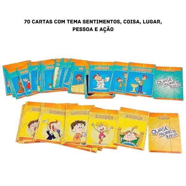 Cartas Jogo Quase Morri de Raiva - Aprendizagem Sentimentos - Terapia Criativa Imagem de Cartas Jogo Quase Morri de Raiva - Aprendizagem Sentimentos