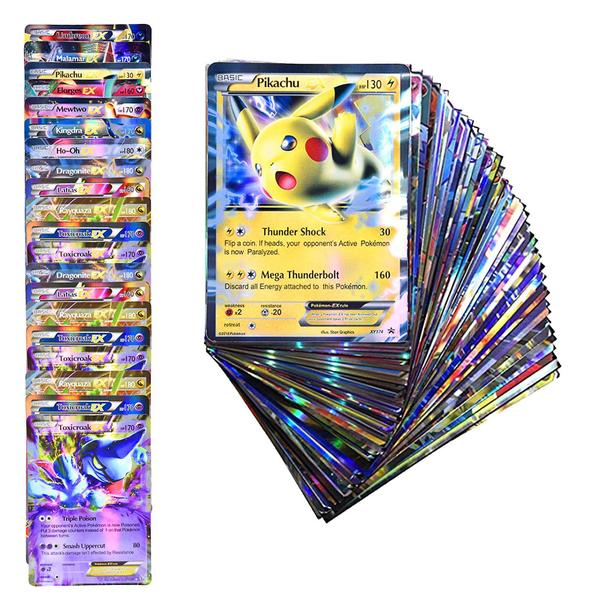 Imagem de Cartas Pokémon: 100 combinações diferentes 80ex+20gx