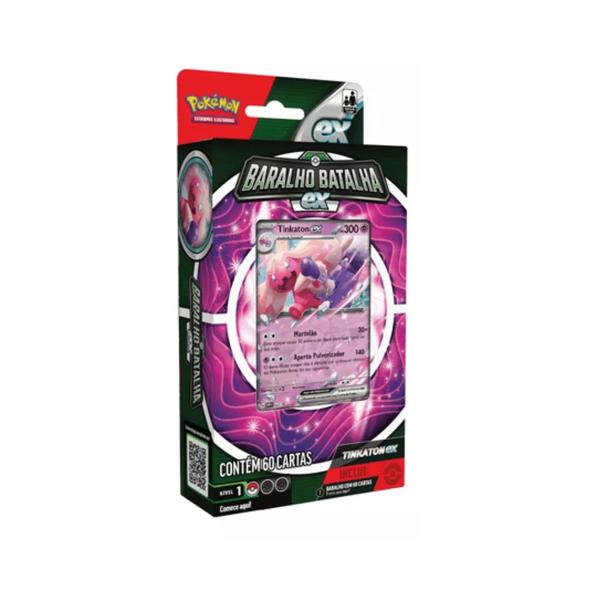 Imagem de Cartas Pokémon Baralho De Batalha Tinkaton Ex - Copag