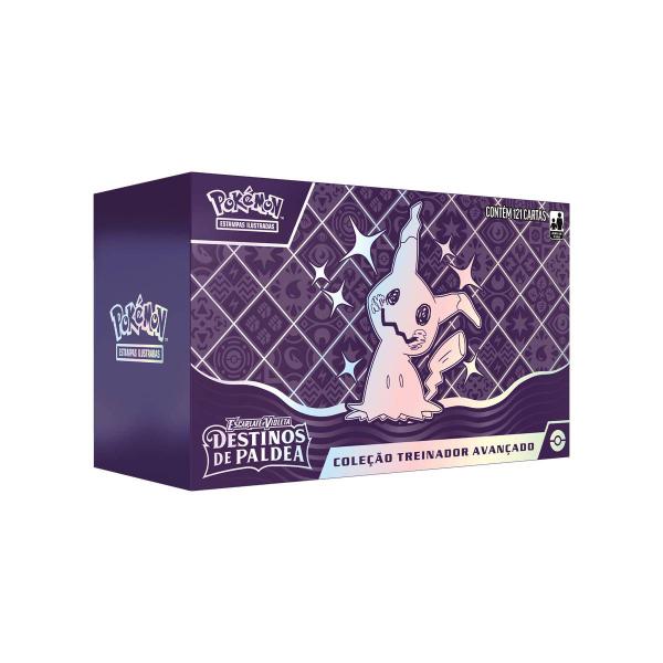 Imagem de Cartas Pokémon Box Treinador Avançado MimiKyu - Copag