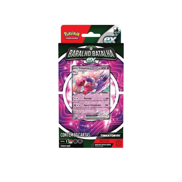 Imagem de Cartas Pokémon Deck Baralho de Batalha Ex -  Copag