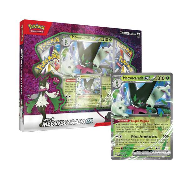 Imagem de Cartas Pokémon TGC Box Premium Iniciais de Paldea - Copag