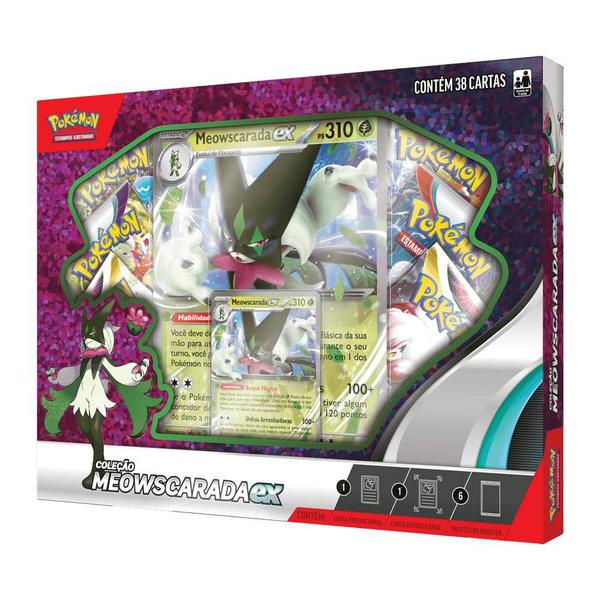 Imagem de Cartas Pokémon TGC Box Premium Iniciais de Paldea - Copag