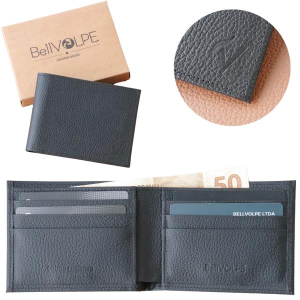 Carteira Masculina Feminina Slim Mini Couro Legítimo Presente Atacado Revenda Personalizad...
