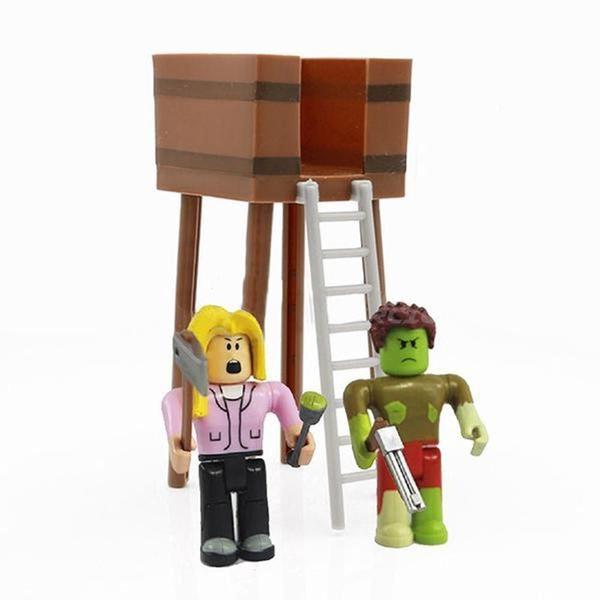 Imagem de Cartela 4 Boneco Articulado 7Cm Roblox Ataque Zumbi Nº18