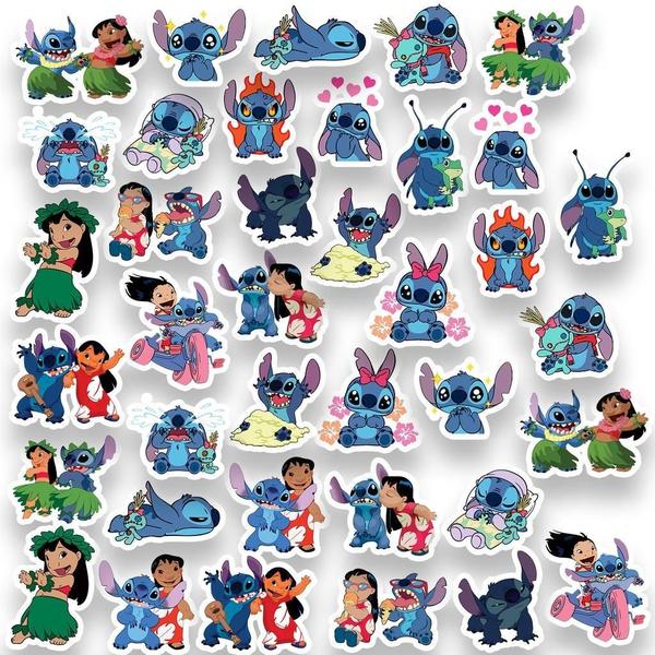 Imagem de Cartela C/40 Adesivos Lilo E Stitch