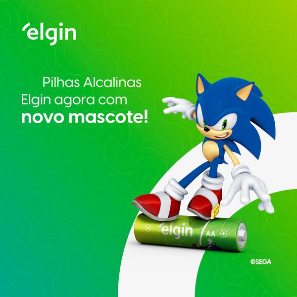 Imagem de Cartela com 4 pilhas AA Alcalina Energy Elgin