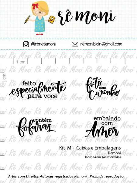 Cartela de Carimbos Transparentes M - "Caixas e Embalagens" - Remoni - LiLIPOP - LILIPOP CARIMBOS Imagem de Cartela de Carimbos Transparentes M - "Caixas e Embalagens" - Remoni - LiLIPOP