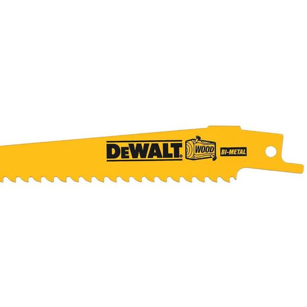 Imagem de Cartela de lâmina de serra sabre 6" 6 dentes com 2 peças - DW-4802-2 - Dewalt