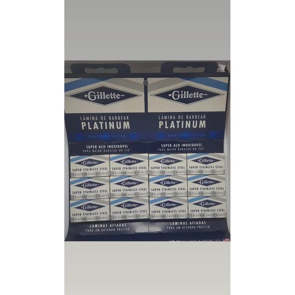 Imagem de Cartela de Lamina Gillette Platinum New