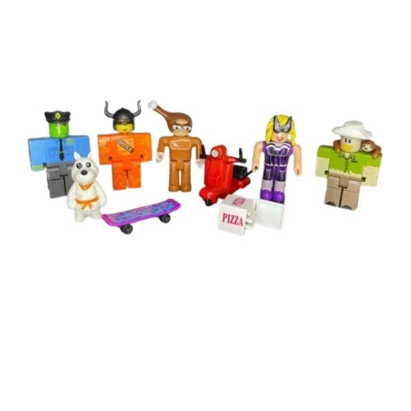 Imagem de Cartelado Brinquedo Roblox Figura De Ação C/12 Peças