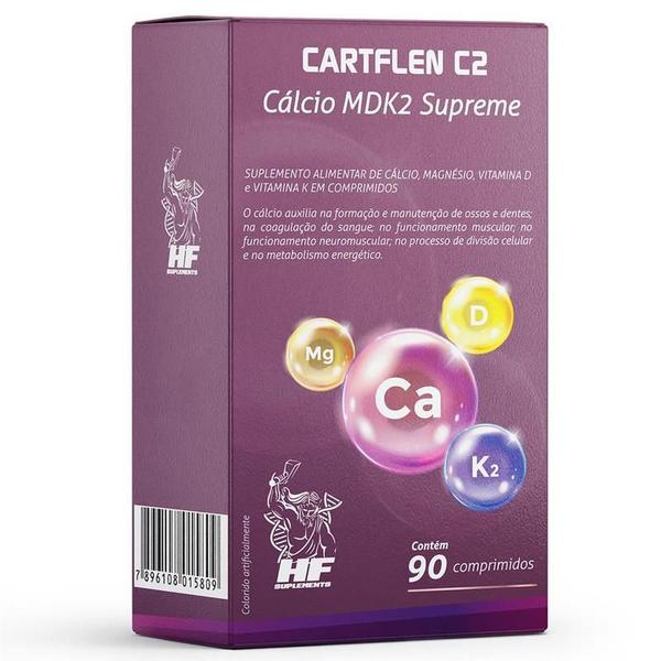 Imagem de Cartflen C2 Calcio Mdk2 Supreme 90 Comps Hf Suplementos