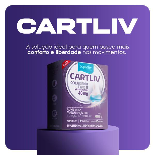 Imagem de Cartliv - Colágeno Tipo 2  - 60 Capsulas