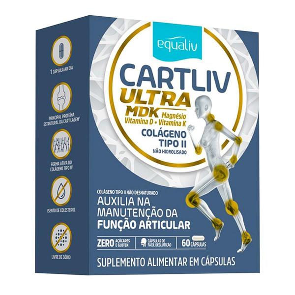 Imagem de Cartliv Ultra MDK Equaliv Colageno Tipo II com 60 Cápsulas