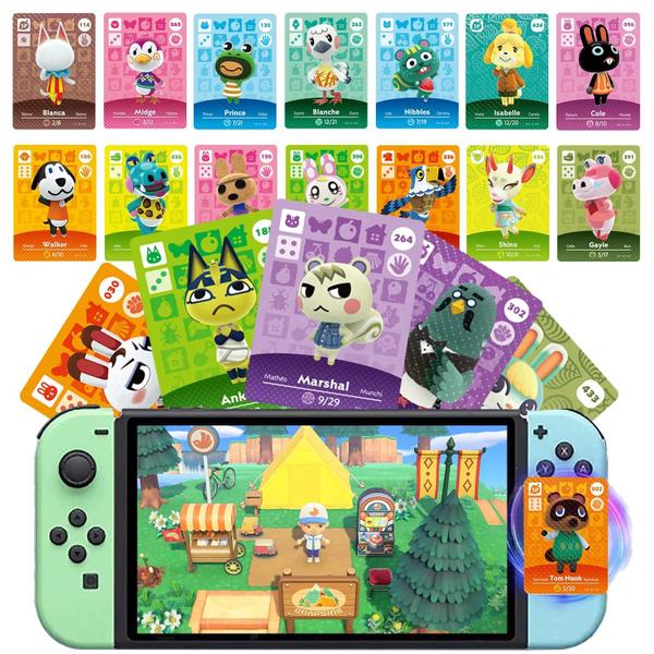 Imagem de Cartões Amiibo Animal Crossing New Horizons - Papéis Fofos para NS Switch e 3DS