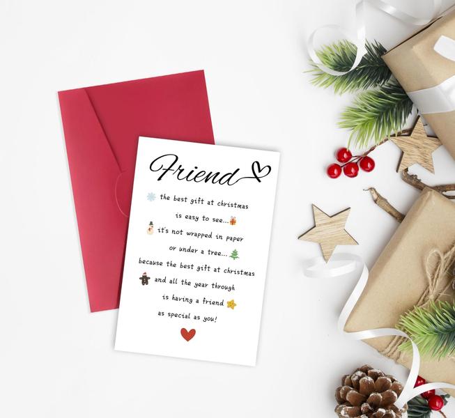 Imagem de Cartões de Natal XXDJLP - Humor Friends - 20,5 x 13,5 cm - com Envelopes