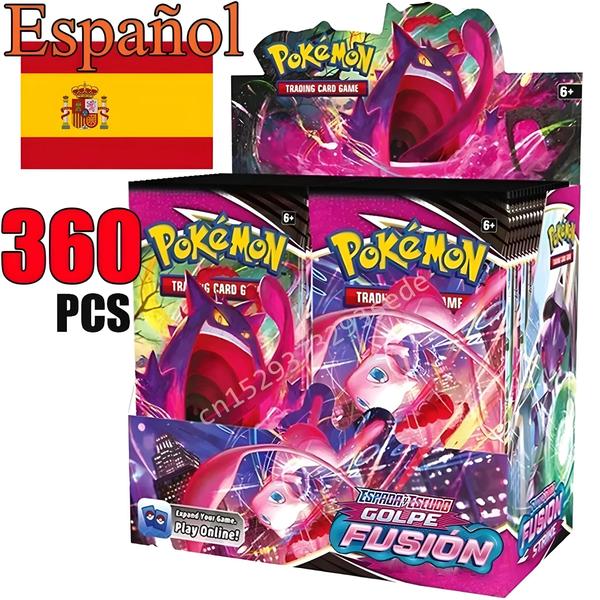 Imagem de Cartões Pokémon Espanhol Inglês Francês Coroa Zenith Silver Tempest Lost Origin Brilhantes Estrelas