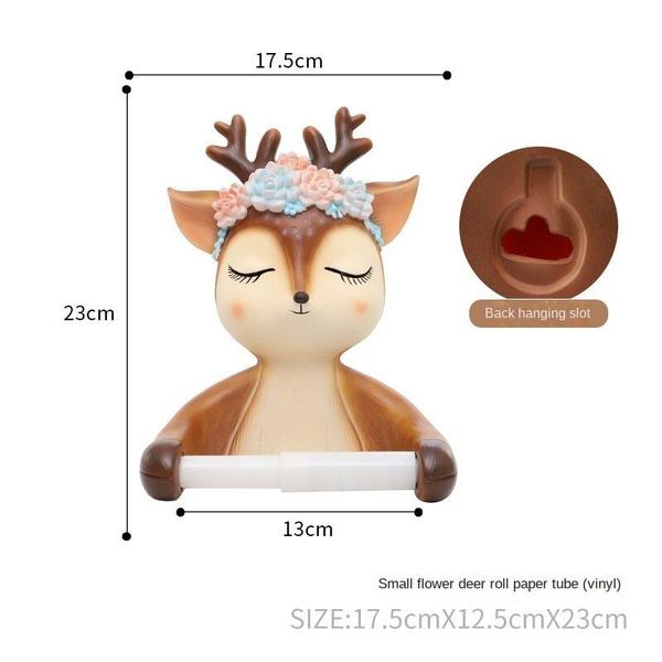 Imagem de Cartoon Animal Creative Household Paper Roll, sem banheiro