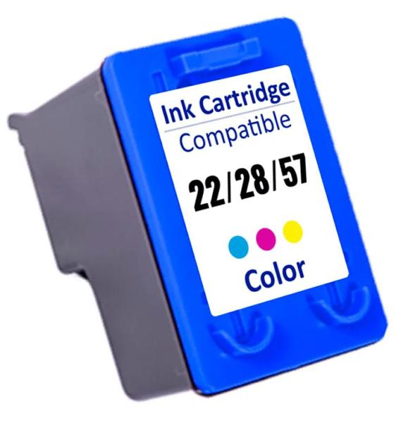 Imagem de CARTUCHO 21XL E 22XL KIT COM PRETO E COLOR COMPATÍVEL PARA F4180 21 22 D2460 Psc 1410 F380