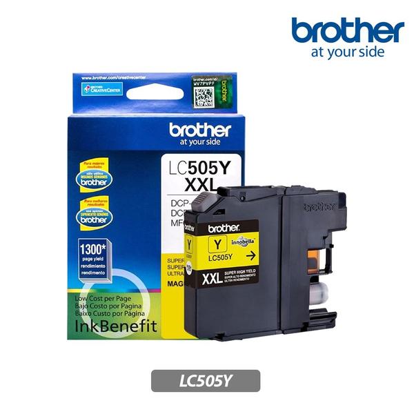 Cartucho Amarelo Brother - Lc505y Imagem de Cartucho Amarelo Brother - Lc505y
