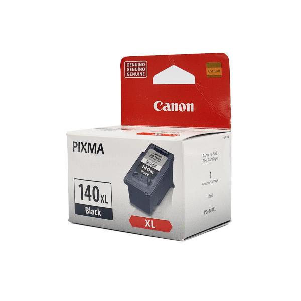 Imagem de Cartucho Canon PG140 XL Preto para MG2110 MG3110 MG3510 MG3210 MG4110 MG3210 MX431 MX371