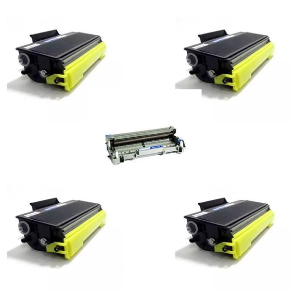 Imagem de Cartucho Cilindro Dr620 + 4 Toner Tn650 Dcp8080 Dcp8085 5350