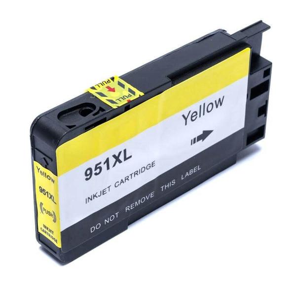 Cartucho Compatível 951XL 951 CN048A Yellow Officejet Pro 8600W 8100 8610 19ml - Bestchoice Imagem de Cartucho Compatível 951XL 951 CN048A Yellow Officejet Pro 8600W 8100 8610 19ml