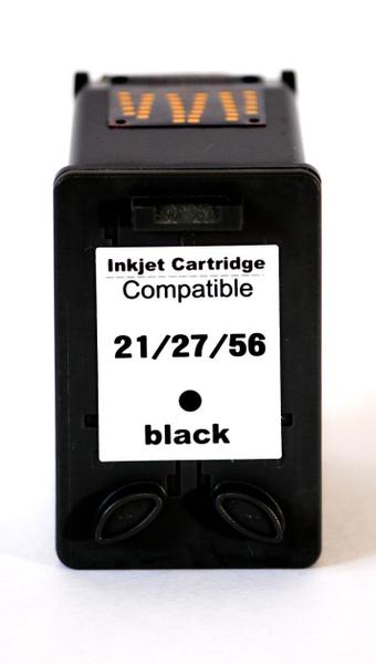 Imagem de Cartucho Compativel com Hp 21 27 56 21Xl Black 14ML