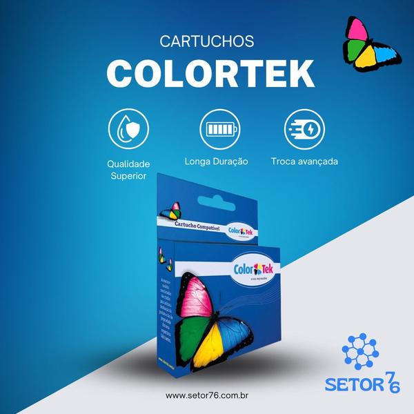 Imagem de Cartucho compatível hp 901xl black 14ml microjet - colortek 3263