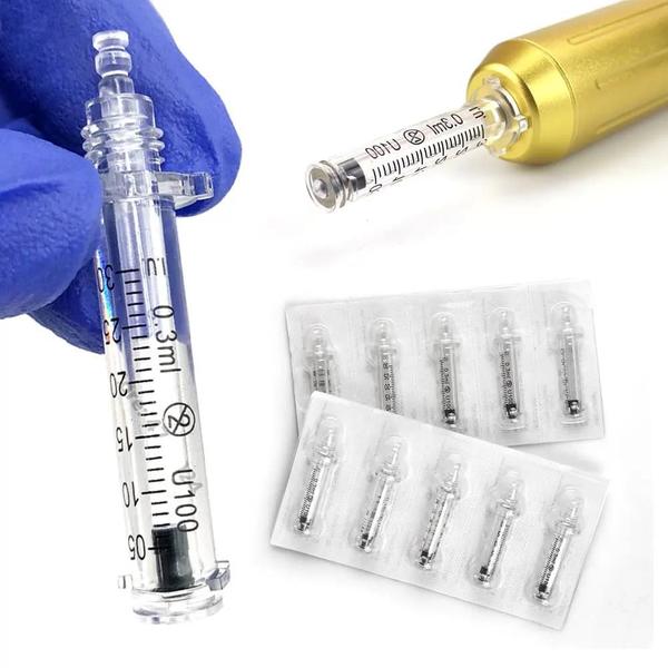 Imagem de Cartucho de Caneta Hialurônica 0,3ml e 0,5ml - Mesoterapia Anti-rugas