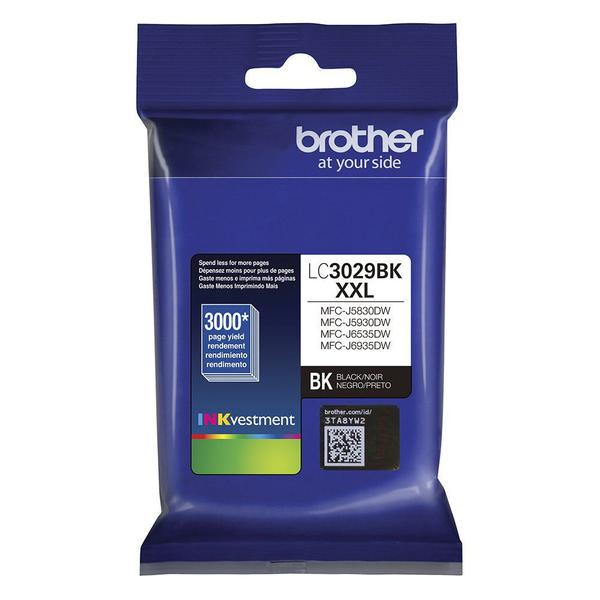 Imagem de Cartucho de Tinta Brother LC 3029 BK Preto p/ 6935