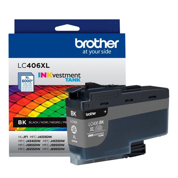 Imagem de Cartucho de Tinta Brother Preto 6K LC406XLBKS