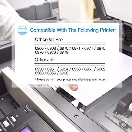 Imagem de Cartucho de tinta compatível HP 902XL para Officejet Printer (4 pacotes) - LxTek