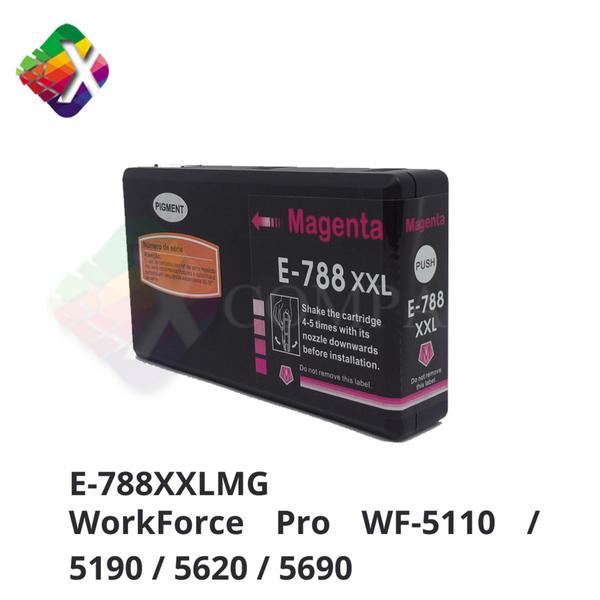 Imagem de Cartucho de Tinta compativel T788XXL320 T788XXL Magenta  WorkForce 5190 WorkForce 5690