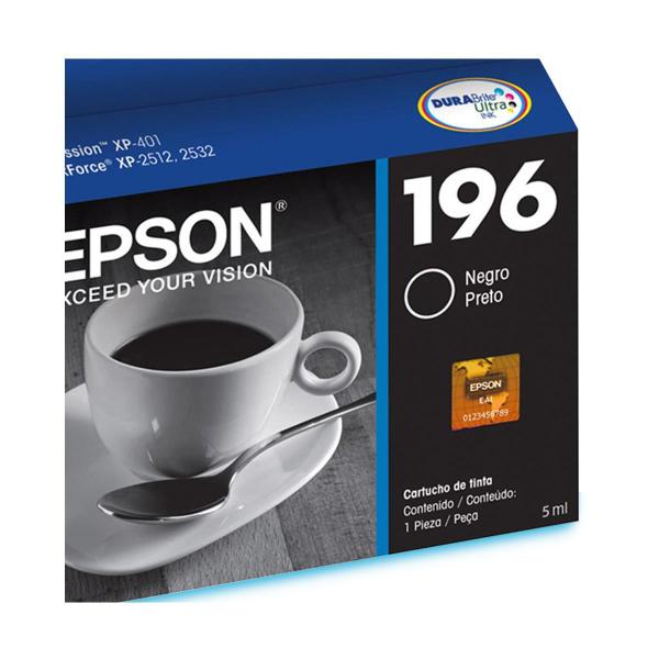 Imagem de Cartucho de Tinta Epson Preto P/ Stylus T196120 XP401/411