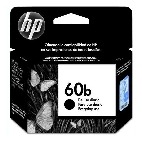 Cartucho de Tinta HP 60B, Preto Imagem de Cartucho de Tinta HP 60B, Preto