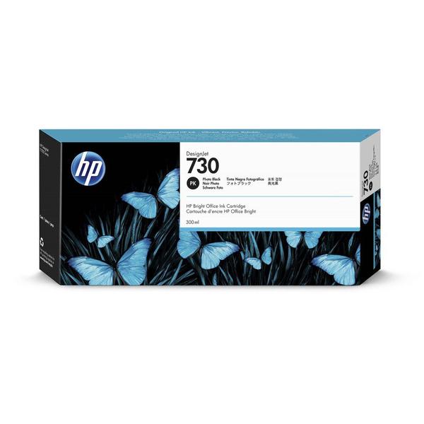 Imagem de Cartucho de Tinta HP 730 Preto Foto PLUK 300 ML - P2V73A