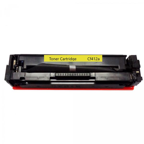 Imagem de Cartucho de Toner 412a Cf412a Cf412 412 Amarelo Compatível M452dw M452dn M477fdw M477fnw Novo