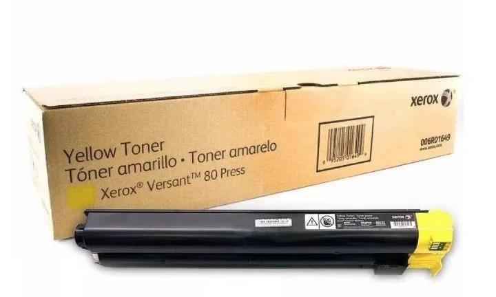 Cartucho de Toner Amarelo Xerox Versant 80 - 006R01649 Imagem de Cartucho de Toner Amarelo Xerox Versant 80 - 006R01649