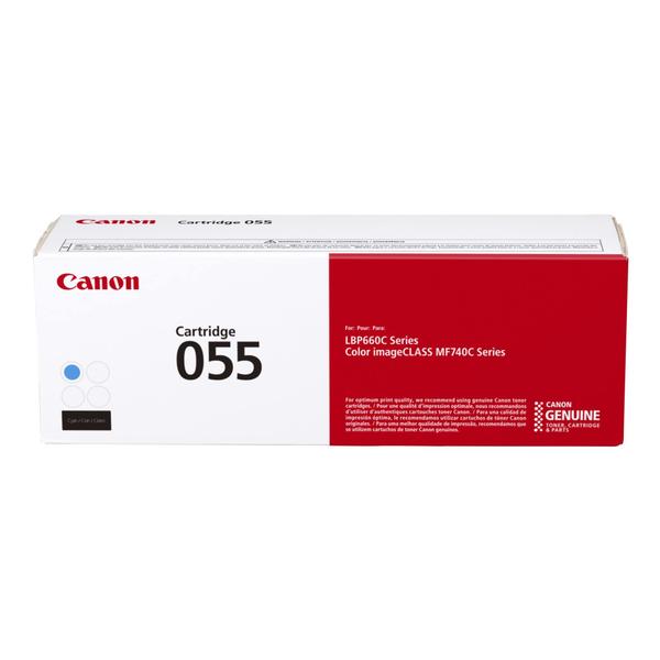 Imagem de Cartucho de toner Canon 055 Cyan (3015C001) 1 pacote