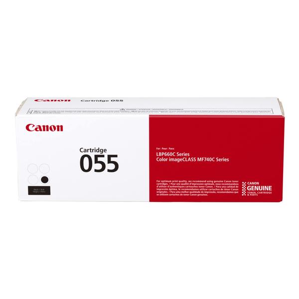 Cartucho de toner Canon 055 preto (3016C001) 1 pacote Imagem de Cartucho de toner Canon 055 preto (3016C001) 1 pacote
