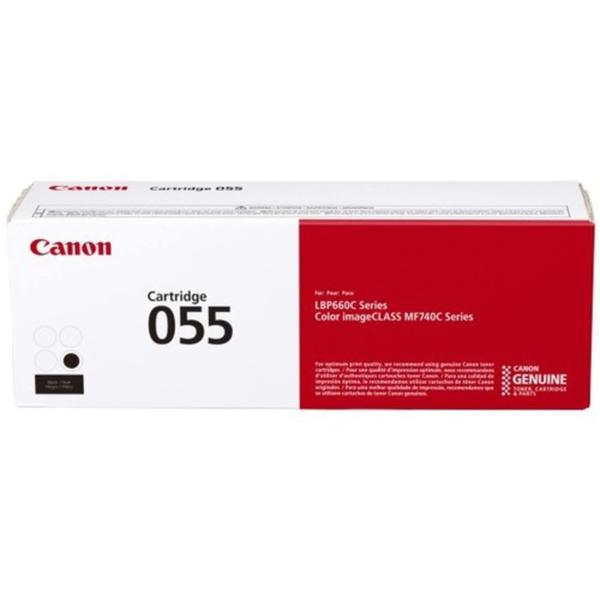Cartucho de toner Canon 055 preto (3016C001) 1 pacote Imagem de Cartucho de toner Canon 055 preto (3016C001) 1 pacote