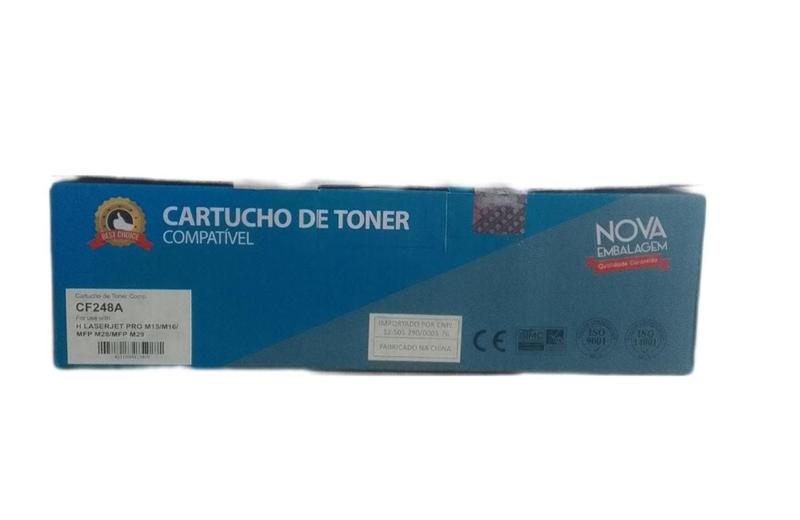 Cartucho de toner cf248a 1k preto marca best choice - 1 unidade Imagem de Cartucho de toner cf248a 1k preto marca best choice - 1 unidade