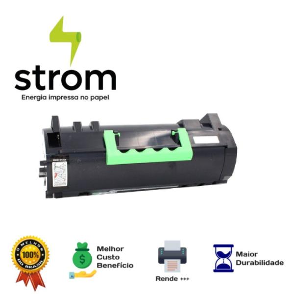 Imagem de Cartucho de toner comp com lexmark mx310/410/510/610 (604h)