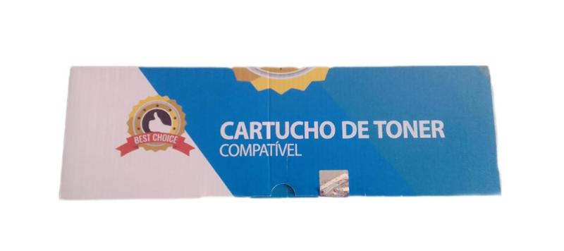 Cartucho de toner compatível ce255a 6k preto marca best choice - 1 unidade Imagem de Cartucho de toner compatível ce255a 6k preto marca best choice - 1 unidade