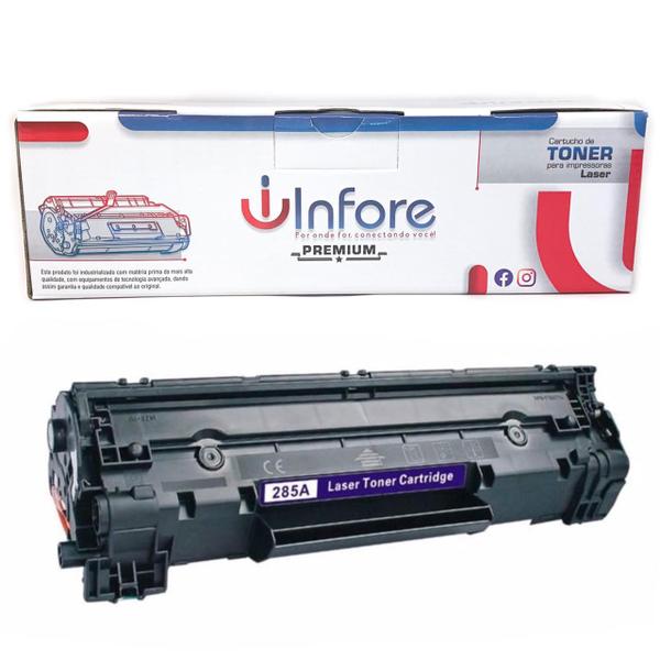 Imagem de Cartucho de Toner Compatível CE285a Cb435a Cb436a Universal Para P1102w P1102