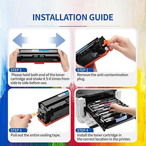 Imagem de Cartucho de toner compatível com INKCLOUD CRG 054H para Cano