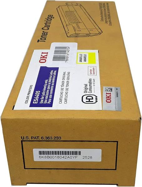 Imagem de Cartucho de Toner Okidata ES6405 Amarelo *